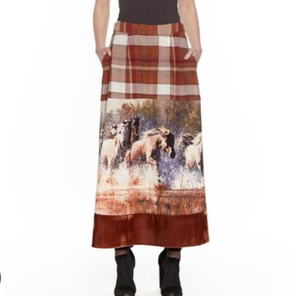 Aratta Dresses & Skirts - Aratta In the Saddle Maxi Skirt
